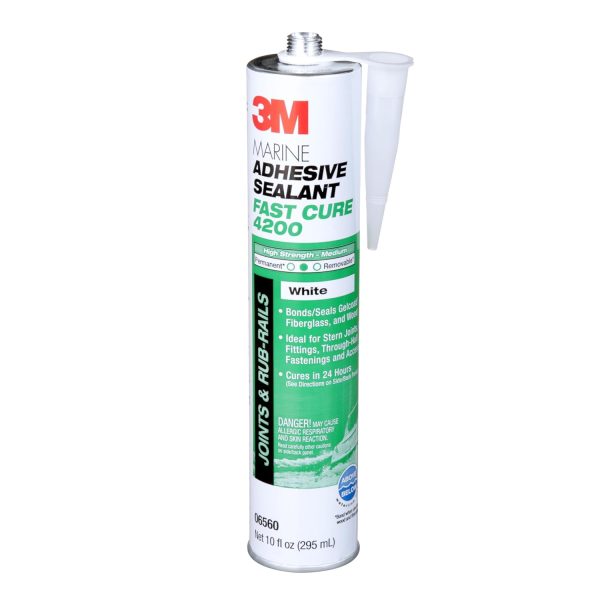 ADHESIVE SEALANT MARINE 3M FAST CURE 4200 WHITE 295 ml